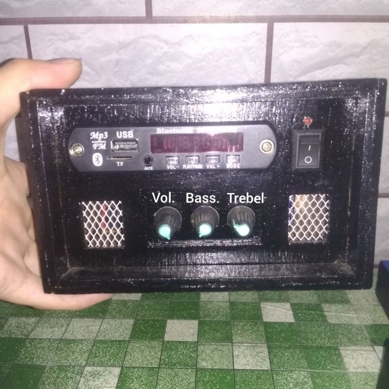 power amplifier mini 12v class d 60 Watt bisa pakai listrik 220v atau aki 12v