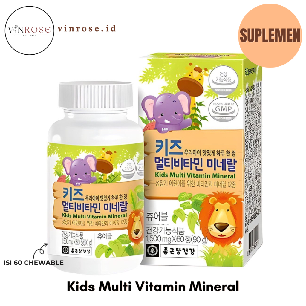 Kids Multivitamin Mineral Korea/ Vitamin Anak