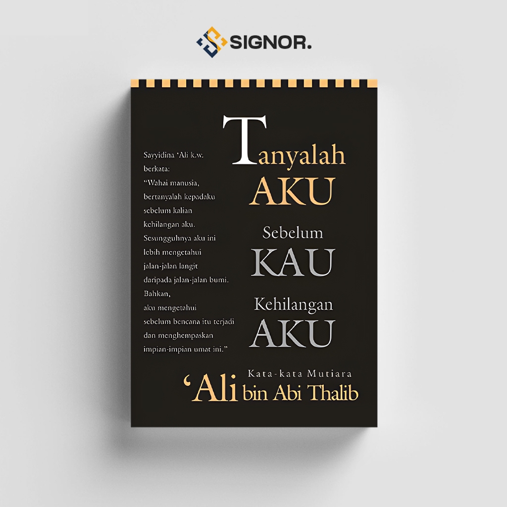 

[ID973] Tanyalah Aku Sebelum Kau Kehilangan Aku - Syaikh Fadhlullah Al-hairi