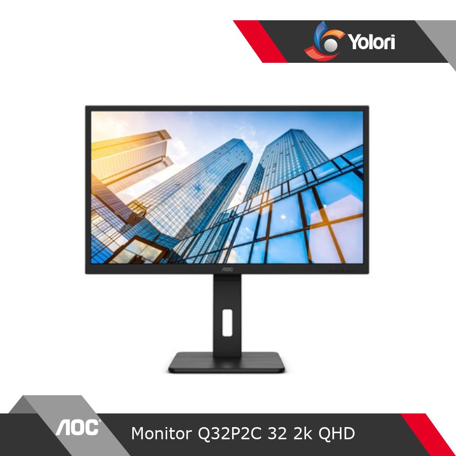 Aoc Monitor Q32P2C 32 2k QHD 1440p IPS