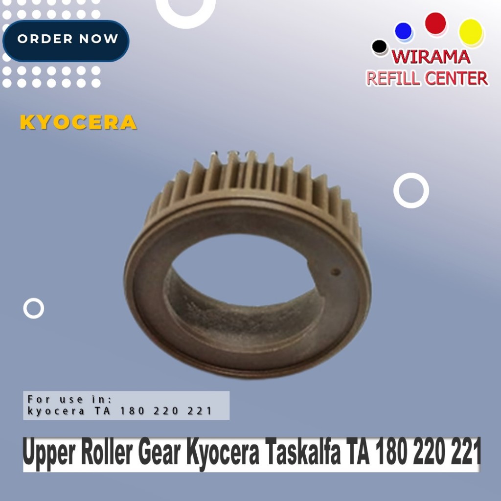 Upper Roller Gear Kyocera Taskalfa TA 180 220 221