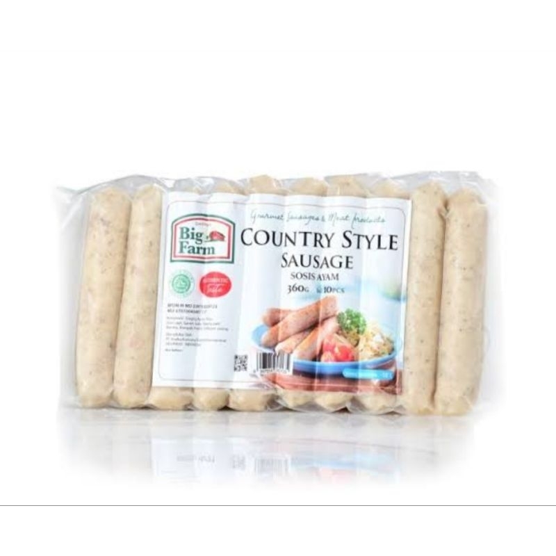 

SOSIS BIGFARM Country Style Sausage Chicken 360GR