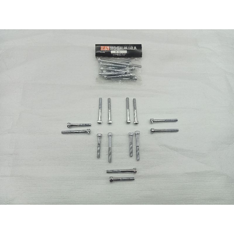 BAUT MESIN NEKEL L R15 15 PCS YOSHIMURA