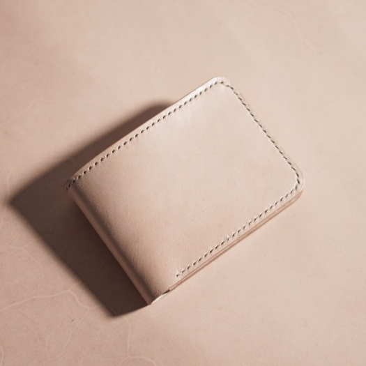 Bifold Wallet - Vegetable Tanned Leather - Dompet Kulit Nabati Handmade - Ostha