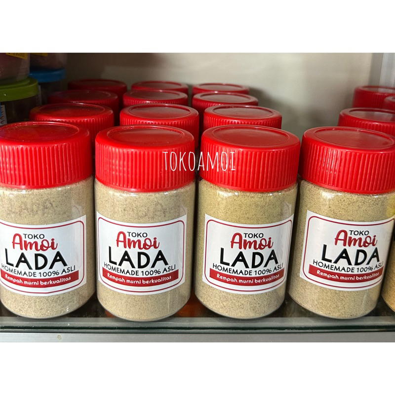 

Tepung Lada Homemade 100% ASLI/MURNI Toko Amoi Singkawang