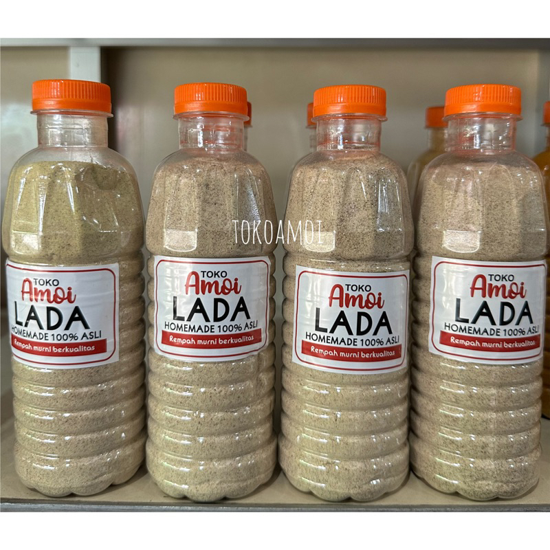 

Tepung Lada / Bubuk Lada 100% ASLI Toko Amoi Singkawang