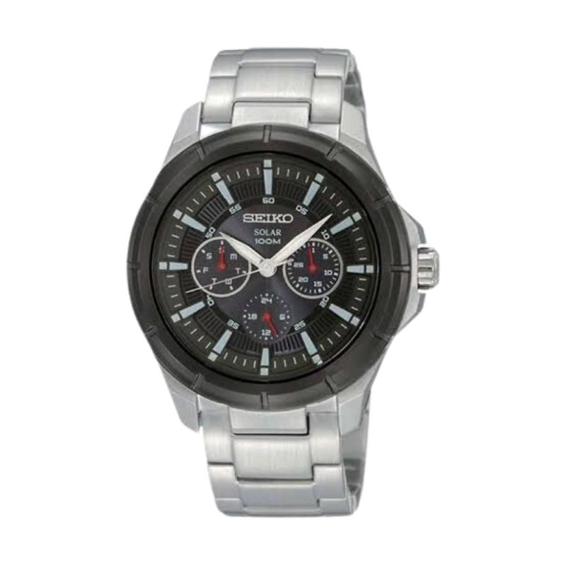 JAM TANGAN PRIA SEIKO SOLAR SNE071P1 ORIGINAL