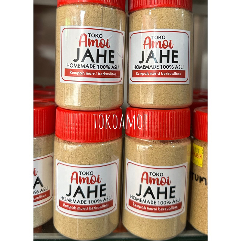 

Tepung Jahe / Jahe Bubuk Homemade 100% ASLI Toko Amoi
