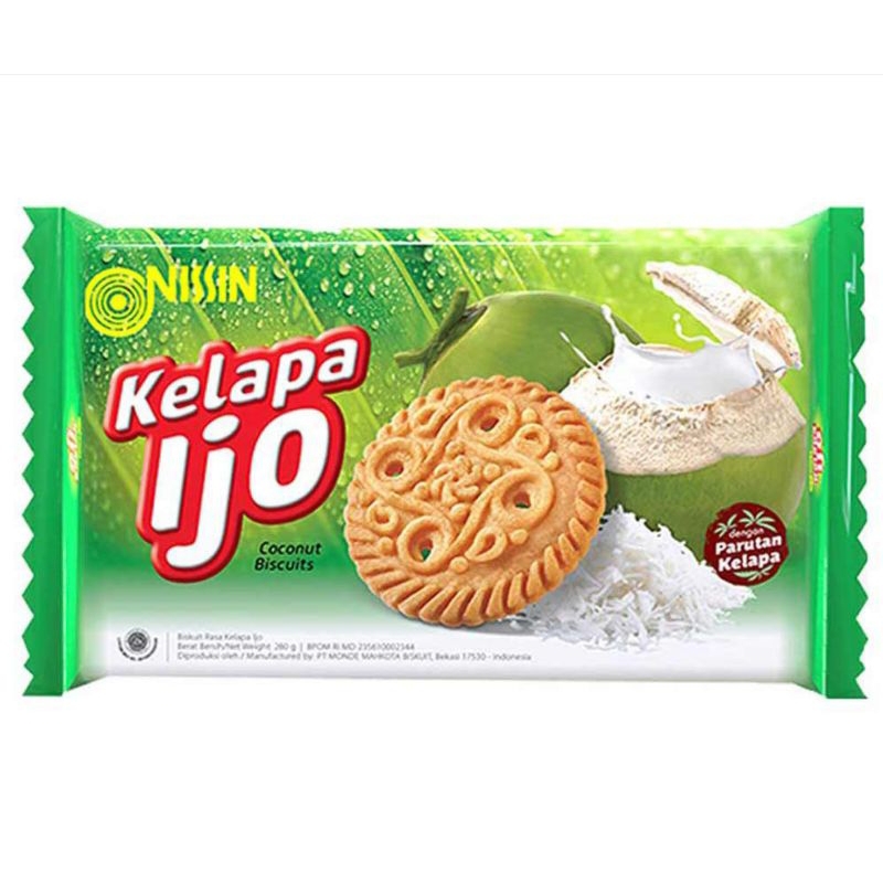 

Nissin Biskuit Kelapa Ijo 280gr