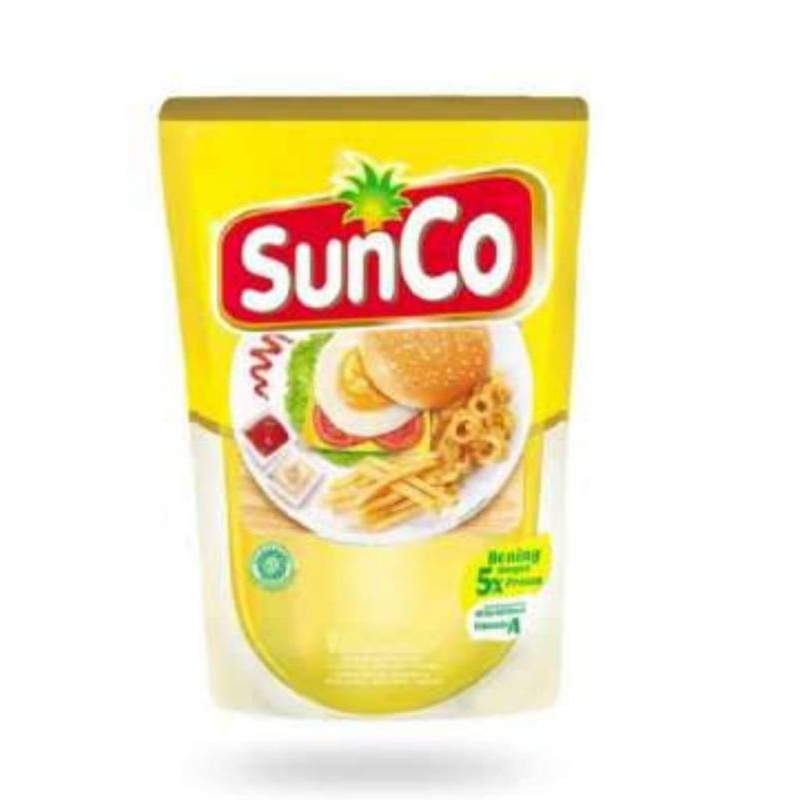 

Minyak goreng sunco 2L 1dus