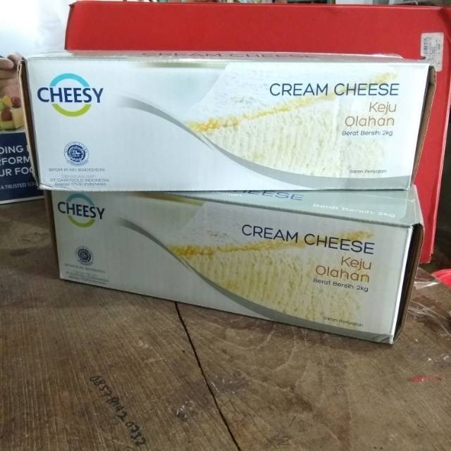 

Cheesy Cream Cheese 1,9kg Keju Krim spread filling