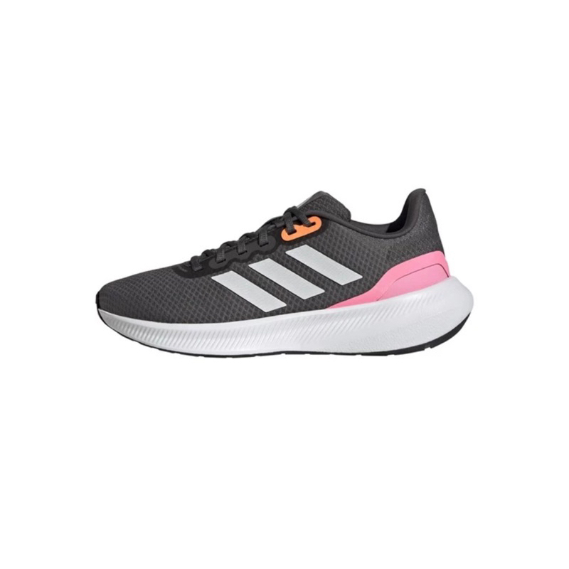 Sepatu Running Adidas women Runfalcon 3 abu pink