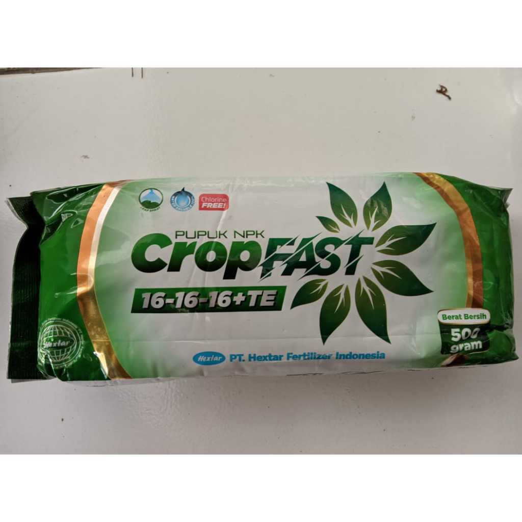 Pupuk Daun Cropfast Hijau NPK 16-16-16+TE - 100 Gram
