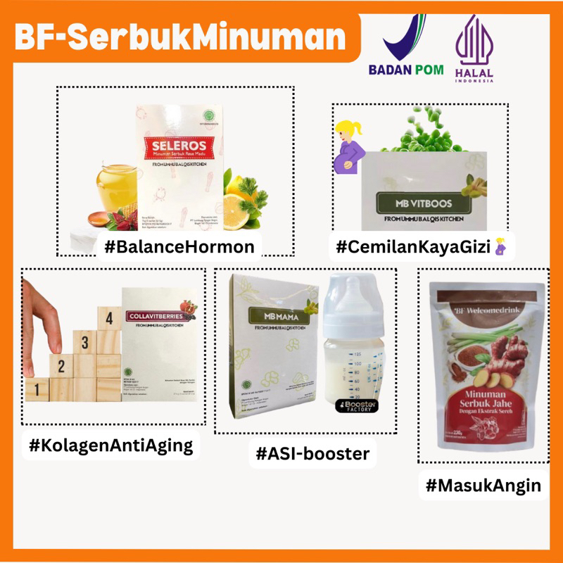 

BF Collavitberries MB Mama Vitboos Seleros Welcome Drink Jahe Sirih by Ummu Balqis