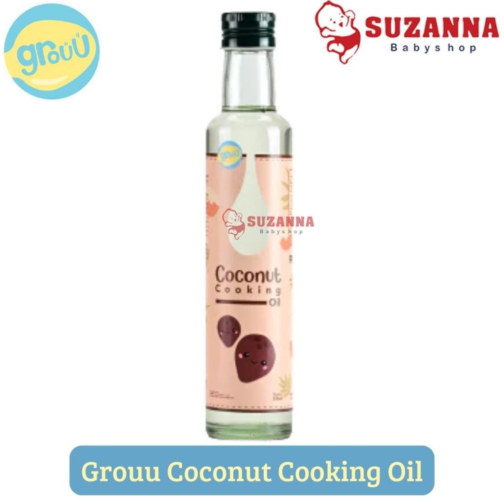 

Grouu Coconut Cooking Oil - Minyak MPASI