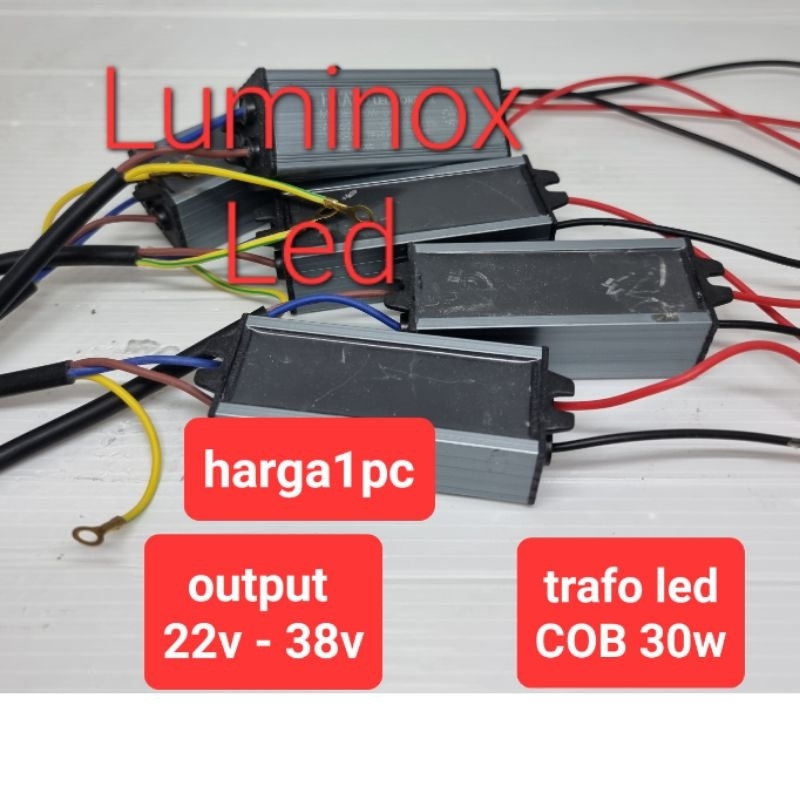 driver led sorot cob 30w 30 watt / trafo led pju 30watt 30 w