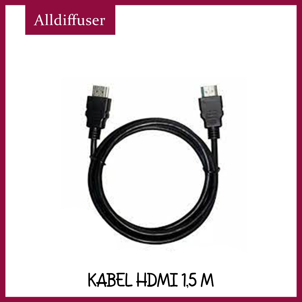 {alldiffuser}HDMI HITAM 1.5M