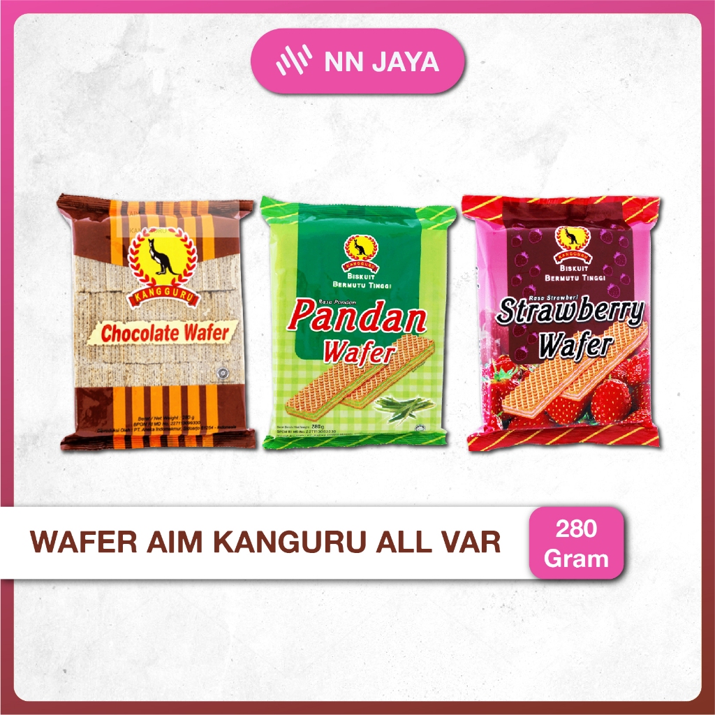 

Wafer Kanguru AIM 280 Gram All Varian - Wafer Murah