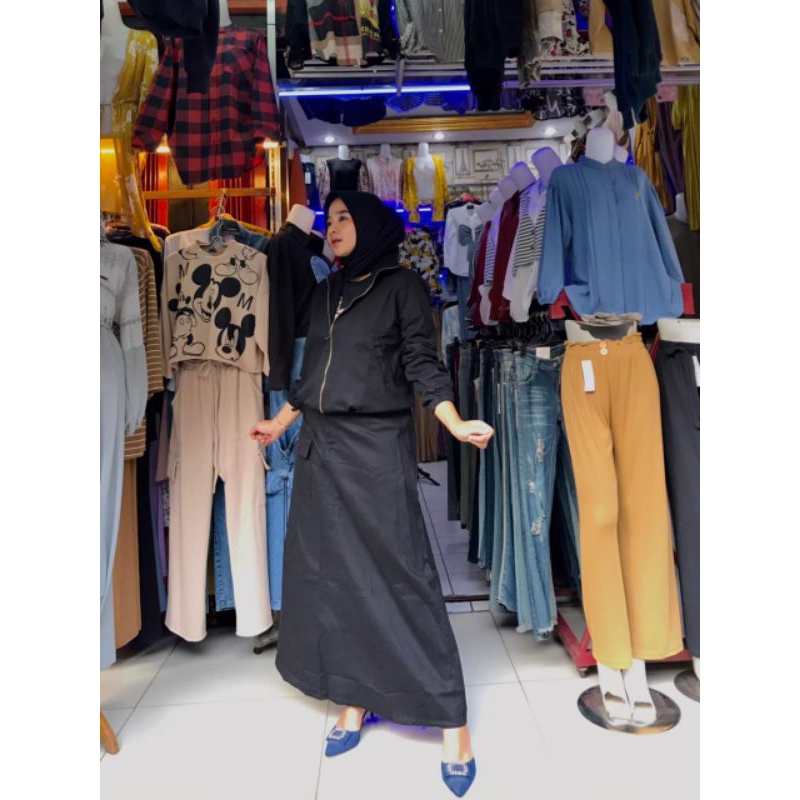 Set Rok Cargo Bomber Twill Premium