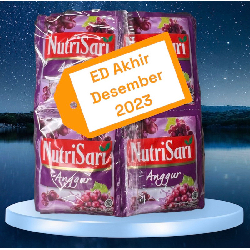 

NutriSari Bermacam Rasa 40 Sachet ASLI