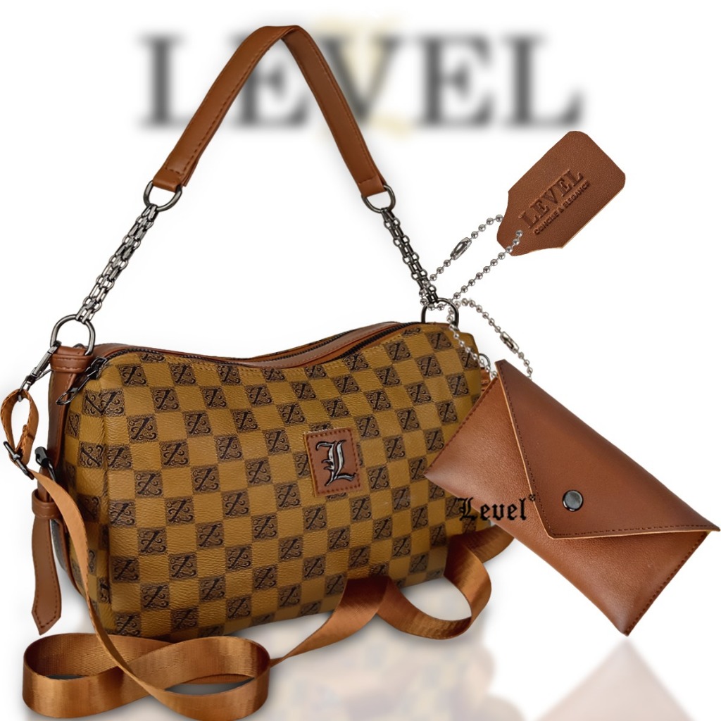 Lovilevel - Tas Selempang Wanita Level Veronica Fashion Korea Premium