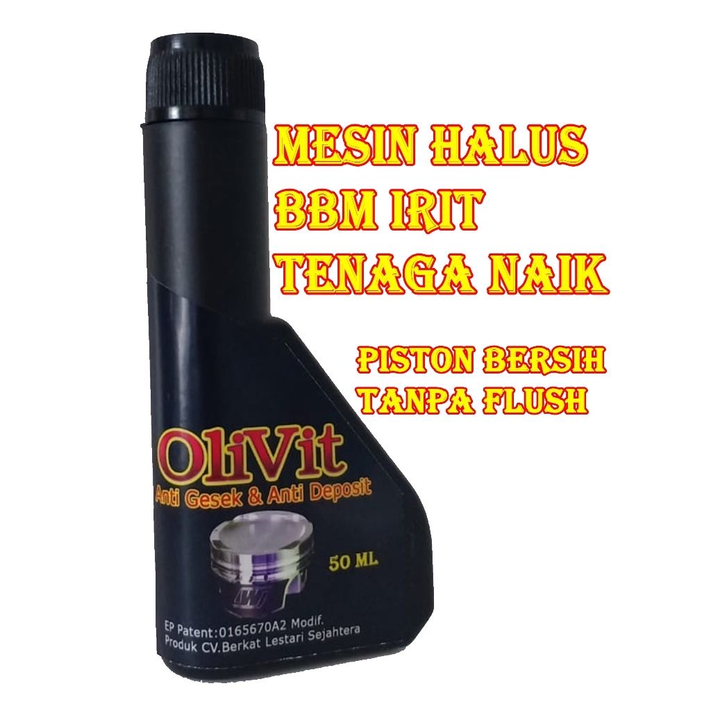 Aditif Oli Penghemat BBM Oli Mesin Oli Gardan Olivit Anti Gesekan PenaikTenagaMesin Pelindung Mesin