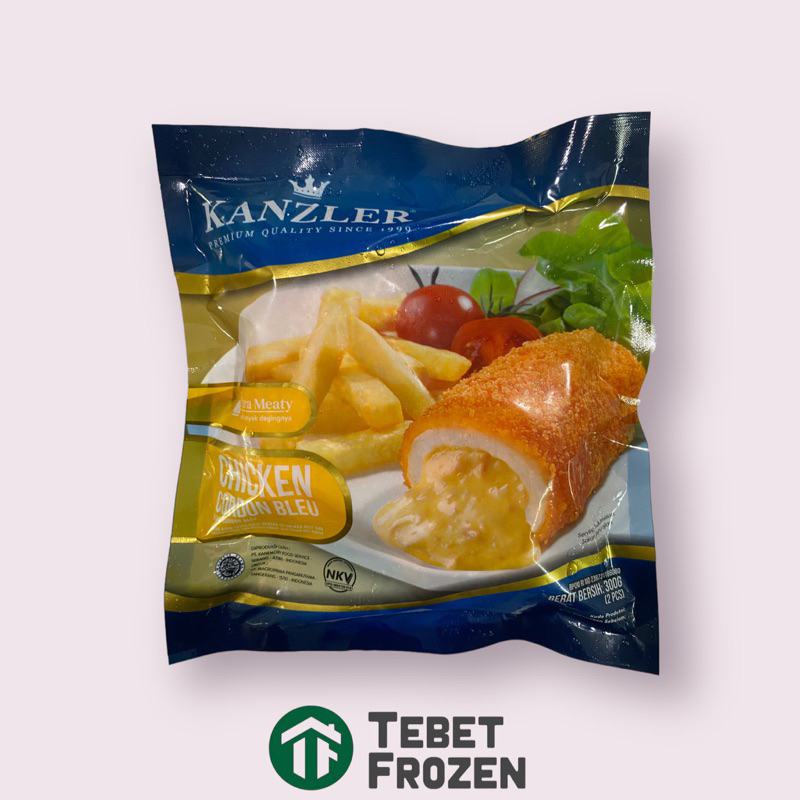 

KANZLER CHICKEN CORDON BLEU 300GR - TEBET FROZEN