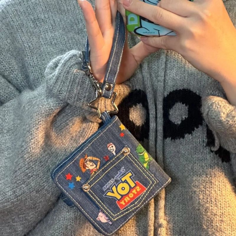 Dompet jeans denim toy story import