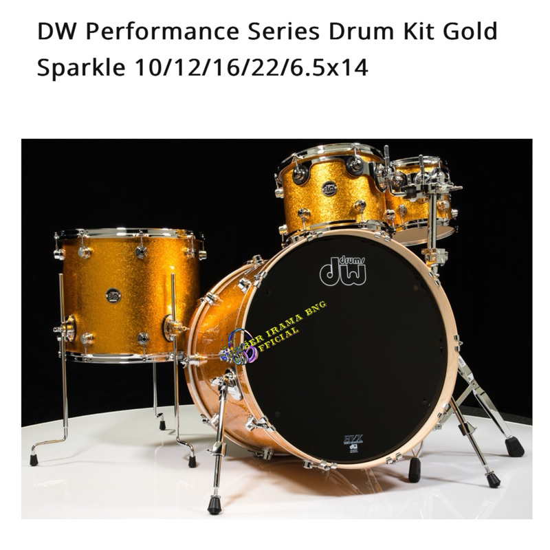 DW PERFORMANCE DRUM KIT 5pcs - DRUM DW PERFORMANCE