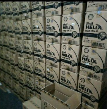 SHELL HELIX HX5 SAE 15-40 100℅ ORIGINAL / OLI SHELL GALON 4LITER