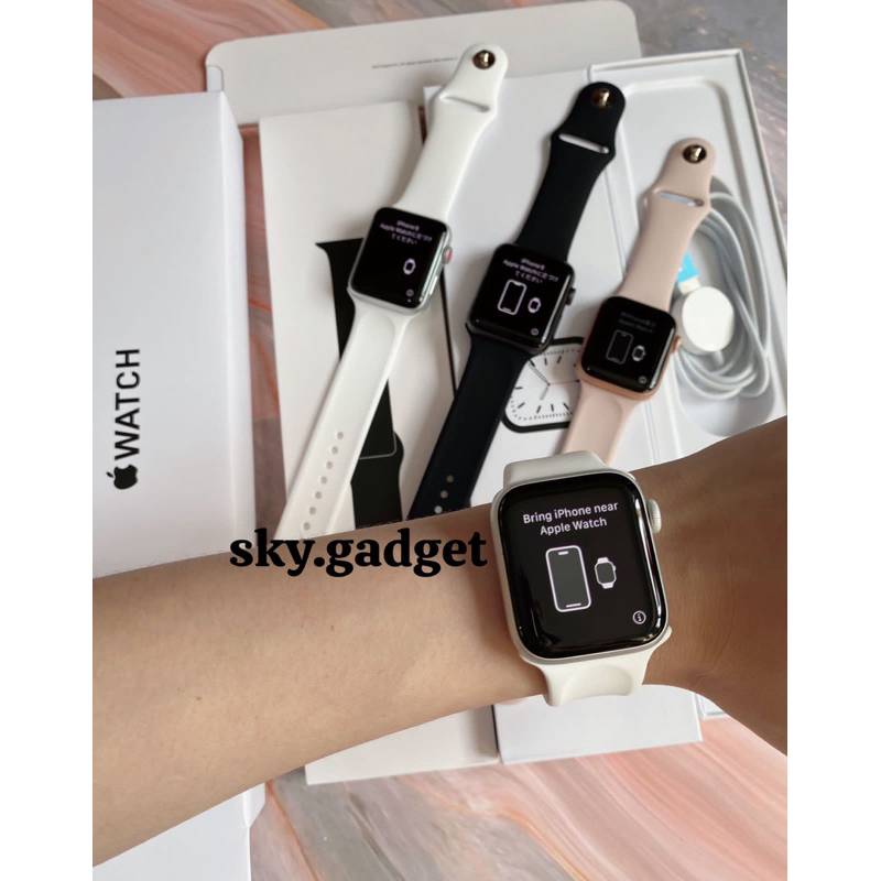 Apple Watch / iwatch Seri 4 5 6 /  40mm 44mm Second Original 100% Fullset Like New Bergaransi ex int