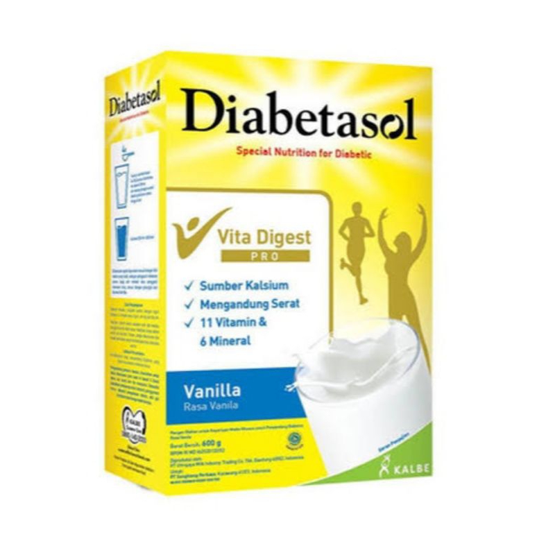 

Diabetasol Vanilla 510gr ( 3 X 170gr )