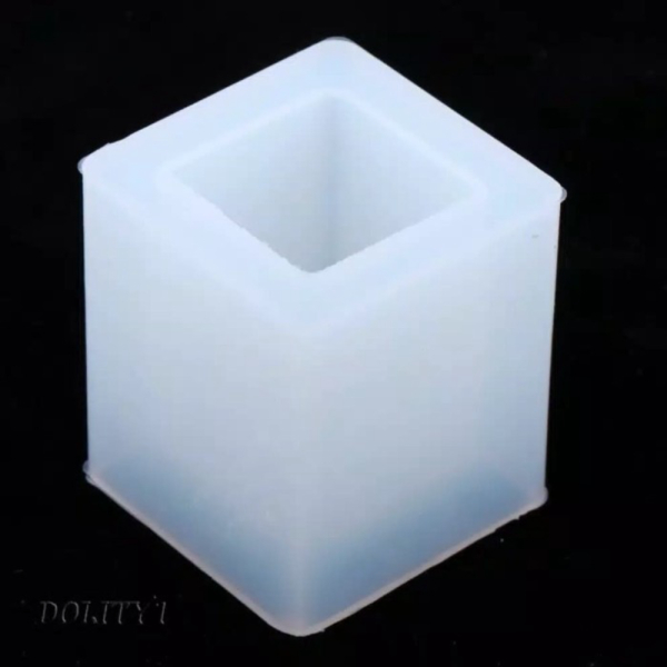 Bentuk kotak Cetakan moulding Resin epoxy DIY Bahan Silikon Resin Diskon