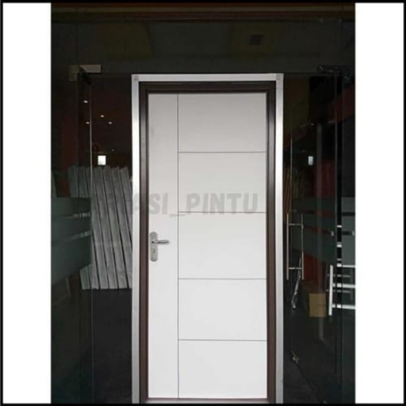 PINTU MINIMALIS PLYWOOD LENGKAP TINGGAL PASANG / PINTU MINIMALIS / PINTU UTAMA / PINTU MURAH