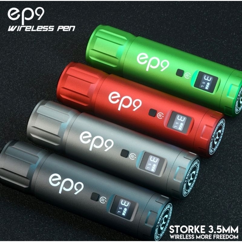 AVA GT EP 9 Wireless Pen Stroke 3.5MM Mesin Tattoo Original Like New