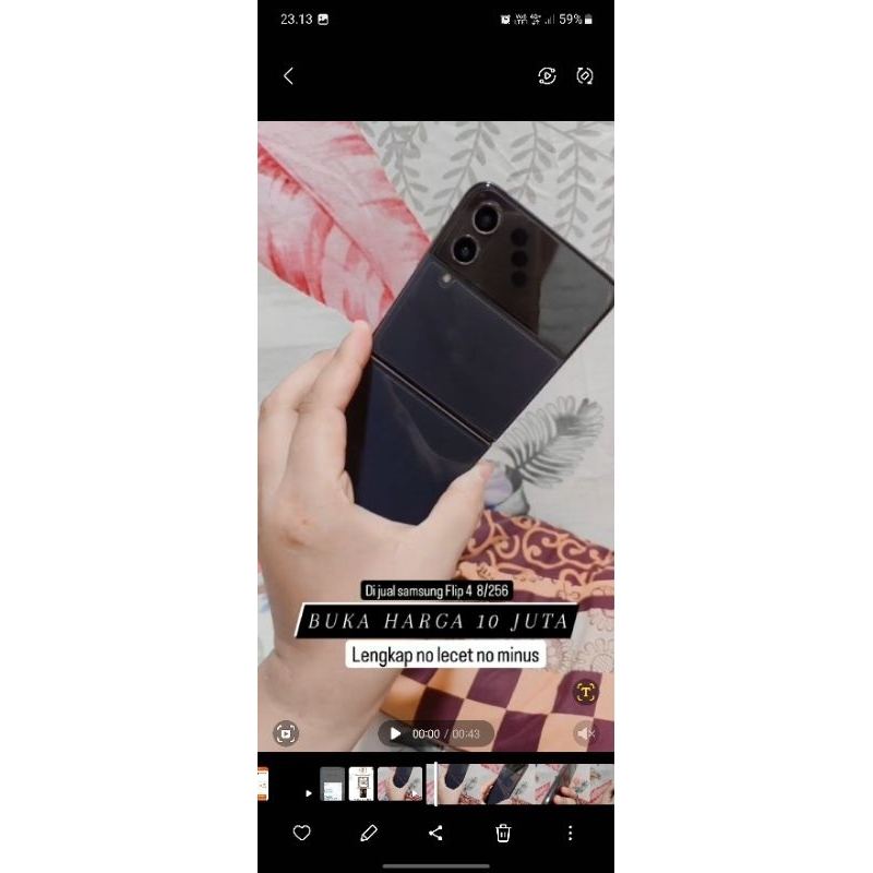 Samsung Z flip 4 8/256gb