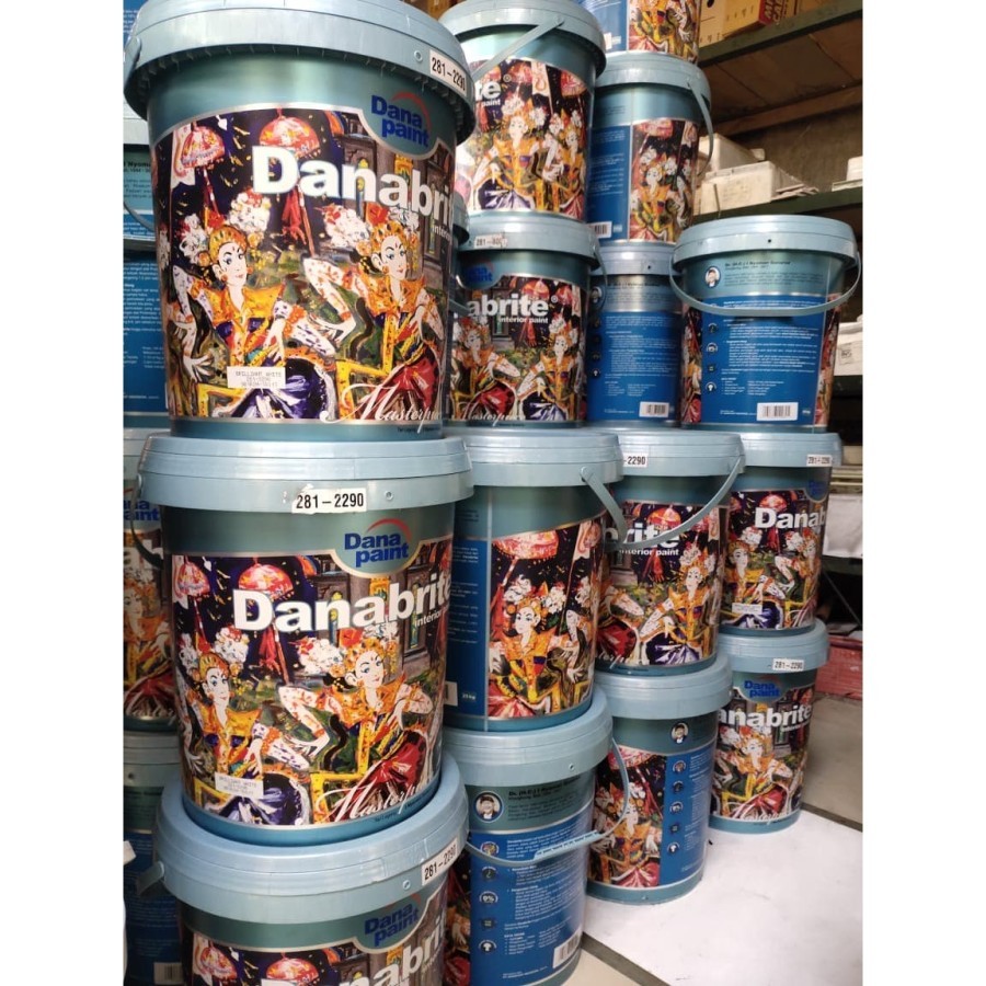 Cat Tembok Danapaint Danabrite 25kg ready+mixing