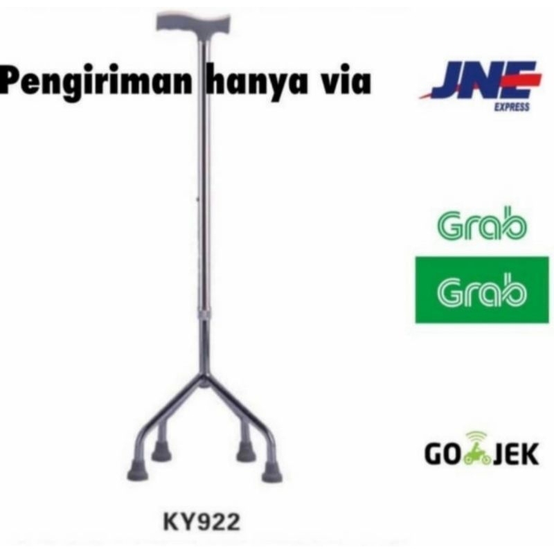 Tongkat Kaki 4 - Alat Penopang Jalan Tongkat Kaki 4