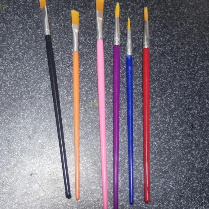 

Terkini kuas lukis set isi 6pcs