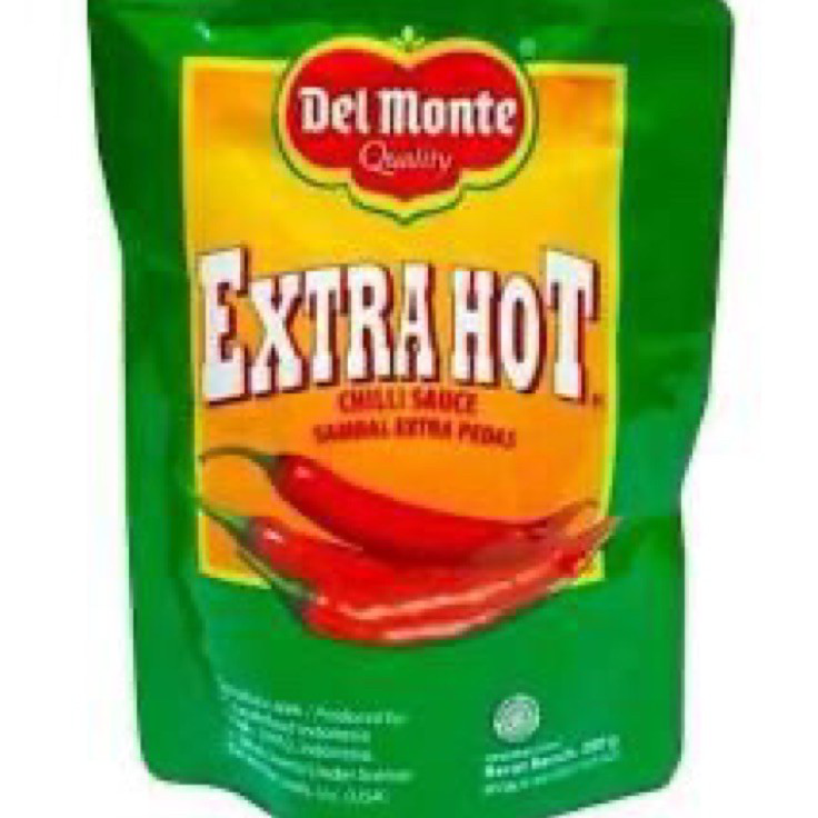 

Baru Delmonte extra hot 200gr , saus tomat 200gr , Tasty 200 gr ★★★★★
