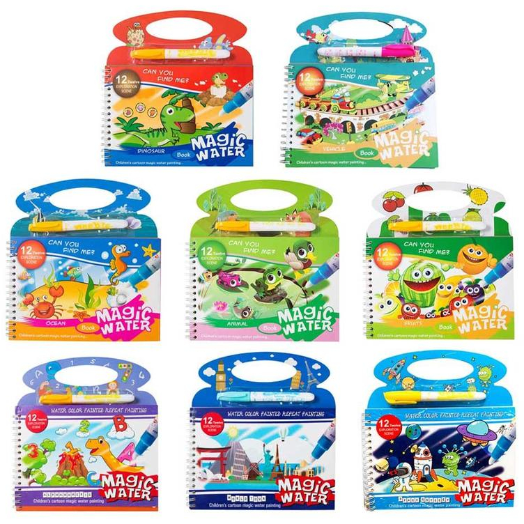 

Murah Banget Magic Coloring Book Besar Magic Water Book Buku Mewarnai Ajaib