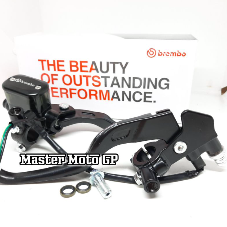 Ready stock Master Rem tabung E3 12.7MM Master rem tabung kanan handle kiri kopling dan rem master r