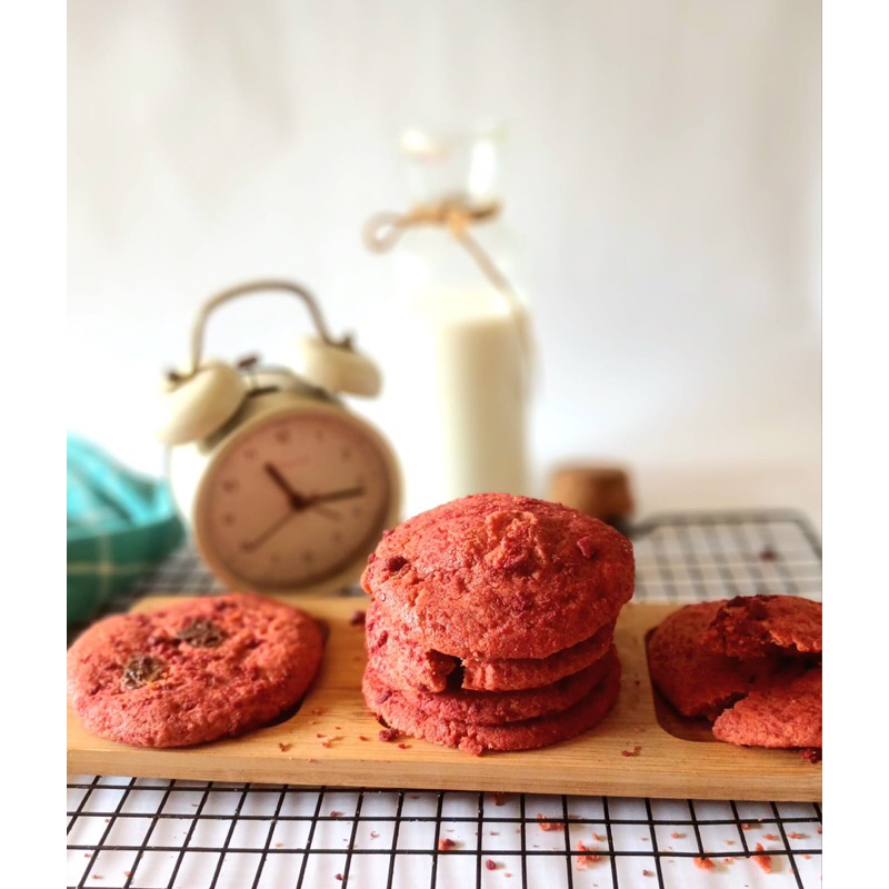 

Redvelved cream cheese (soft cookie)