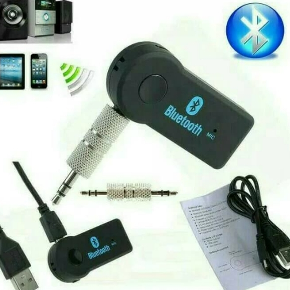 Terlaris Bluetooth Audio Receiver CK-05 - Audio aux bluetooth car receiver CK05
