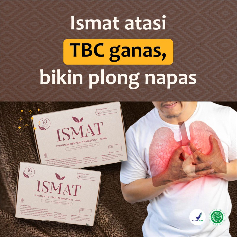 

Paket 2 Box ISMAT Minuman Racikan Herbal Ampuh Atasi Asma TBC Original