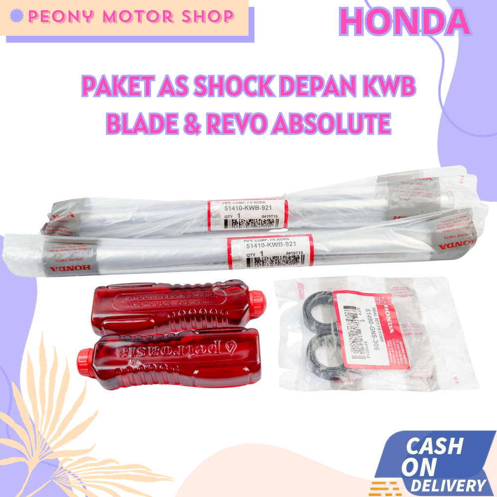 Shock depan honda revo absolute - sok scoopy 2018 k93 as sok blade 110  KWB