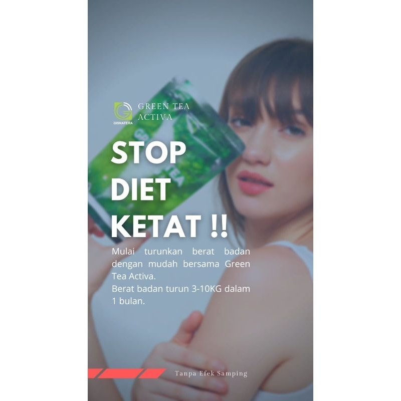 GREEN TEA ACTIVA PELANGSING AMAN UNTUK BUSUI