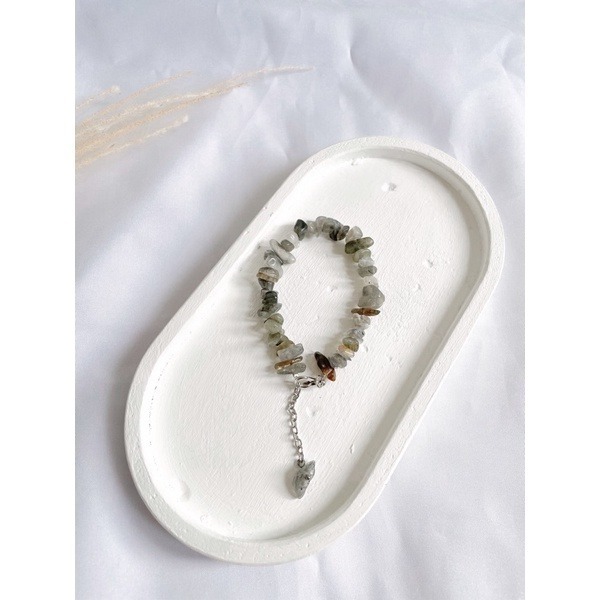 Stone Bracelet/Gelang Batu Alam Asli/ Gelang Batu Wanita/ Gelang Batu Akik/ Gelang Etnik WanitaStone