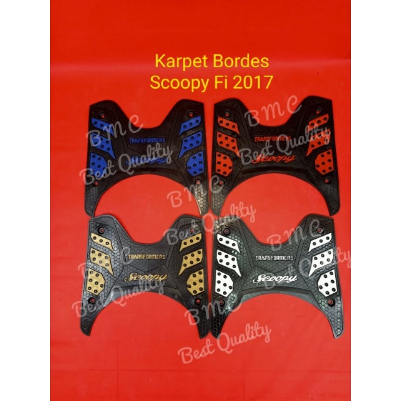 Karpet Bordes Scoopy Fi 2017