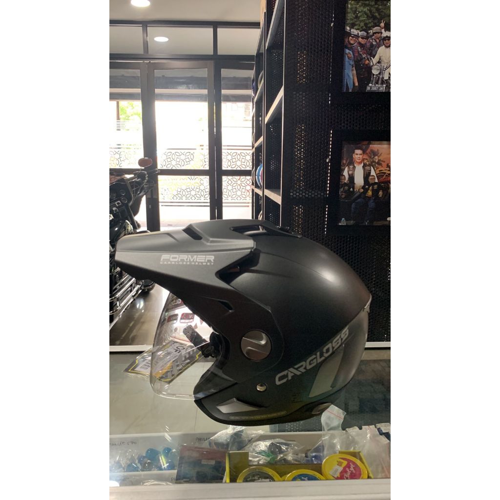 HELM CARGLOSS FORMER SEMI CROSS (GUN METAL)
